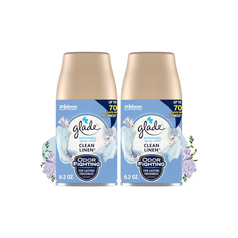 6.2 -Oz Clean Linen Refill Air Freshener 2 -Pack