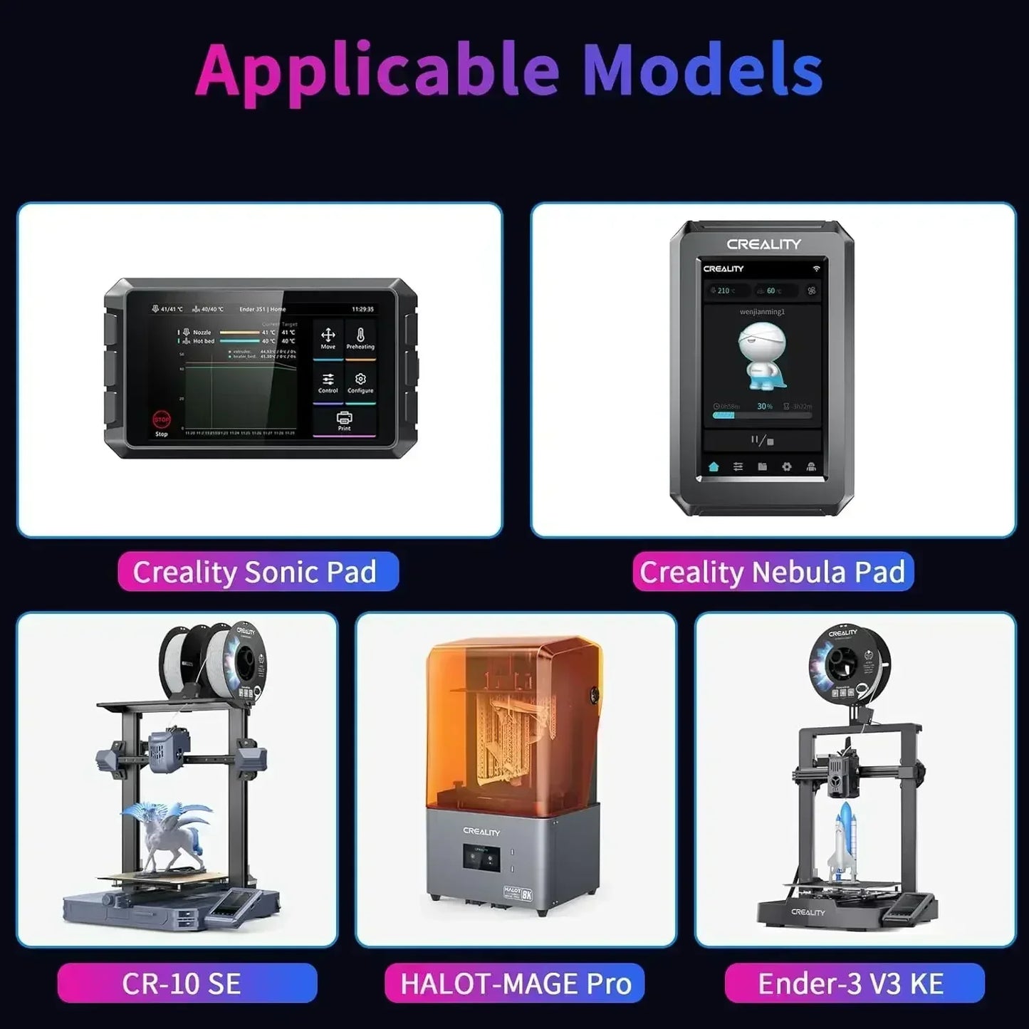 Nebula Camera voor 3D-Printers