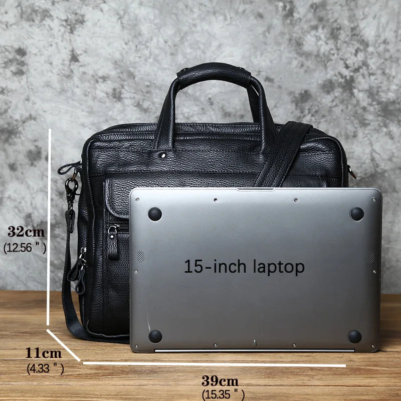 Heren Aktetas Voor Laptop