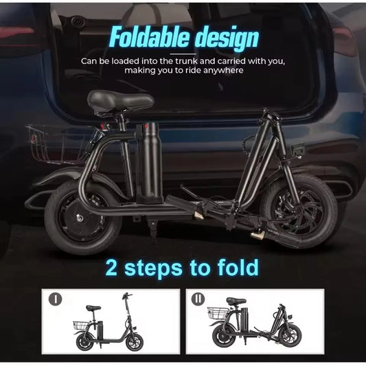 Elektrische Fiets Opvouwbare E-Bike