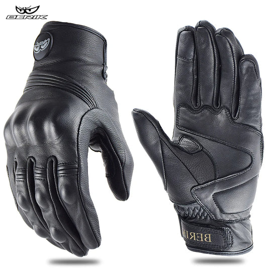 Gloves Motorcycle 100%Leather
