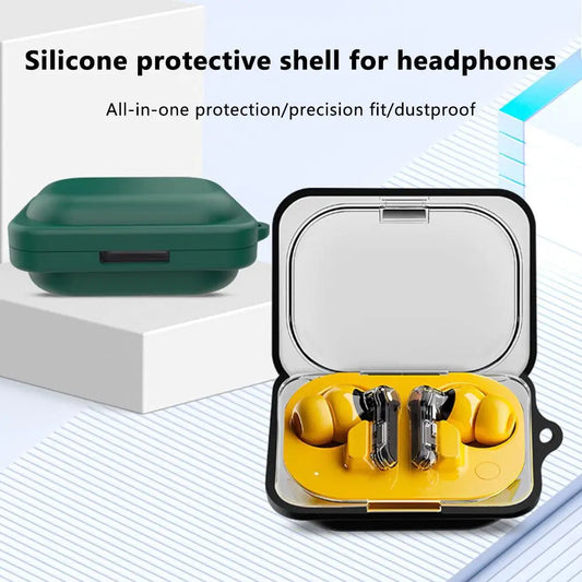 Silicone Protective Cover For Nothing Ear (a) Headphone Anti Drop Waterproof Soft Case Earphone Case For Nothing Ear a