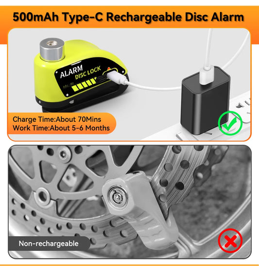Brake Lock Alarm Disc