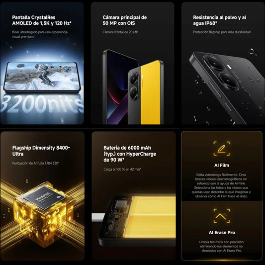 Telefoon POCO X7 Pro 5G