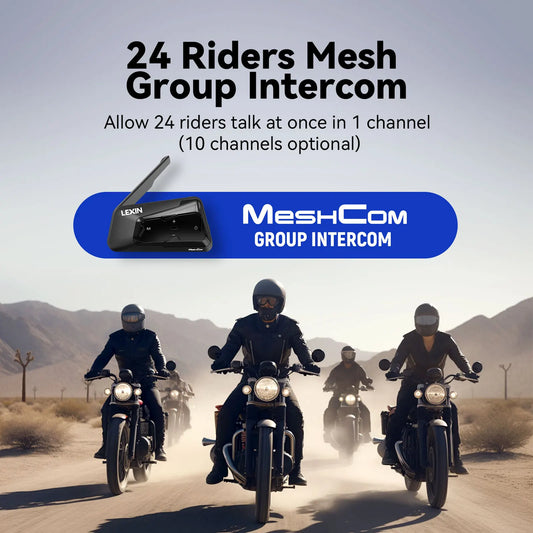 Headset Intercom Motorcycle & Bluetooth