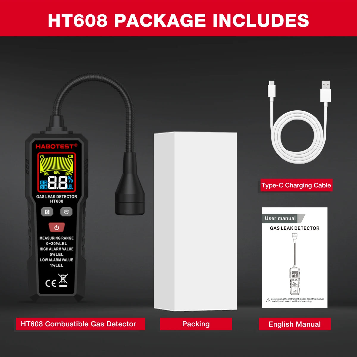 Combustible Natural Gas Leak Detector Sound