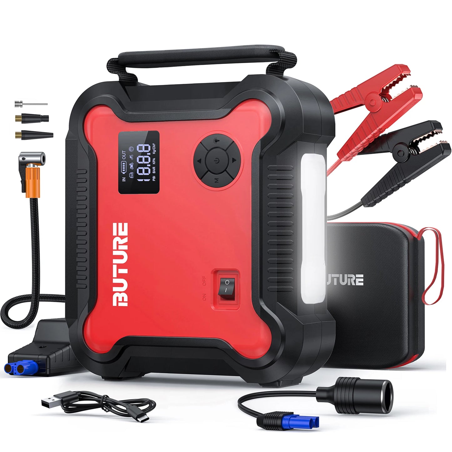 Car Jump Start Air Compressor