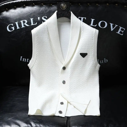 Men's Cardigan Vest
