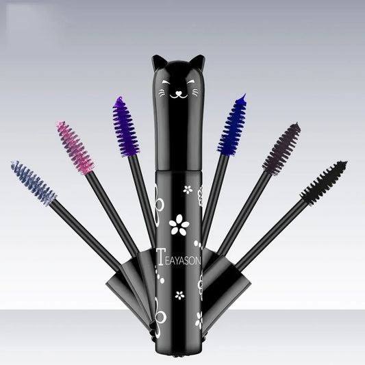 Multicolour Mascara Waterproof Fast Dry Eyelashes Curls Extension Make-Up Eyelashes Blue Pink Purple Black White Ink Mascara