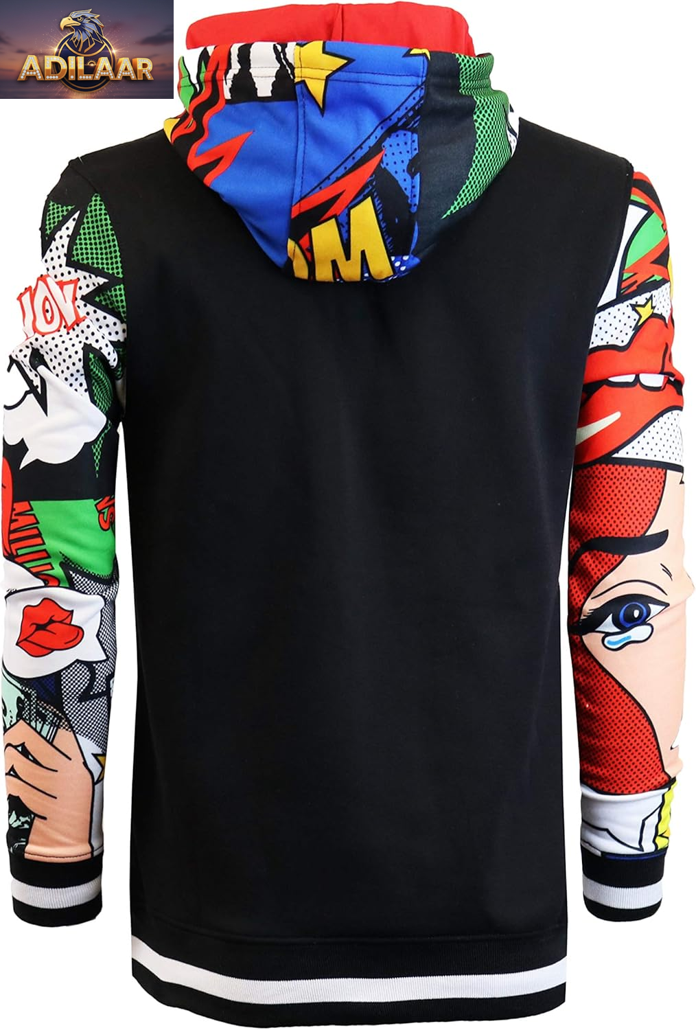 SCREENSHOT Men's Urban Hip Hop Premium Fleece Hoodie - Contemporary Pullover NYC Street Fashion Hooded Sweatshirt