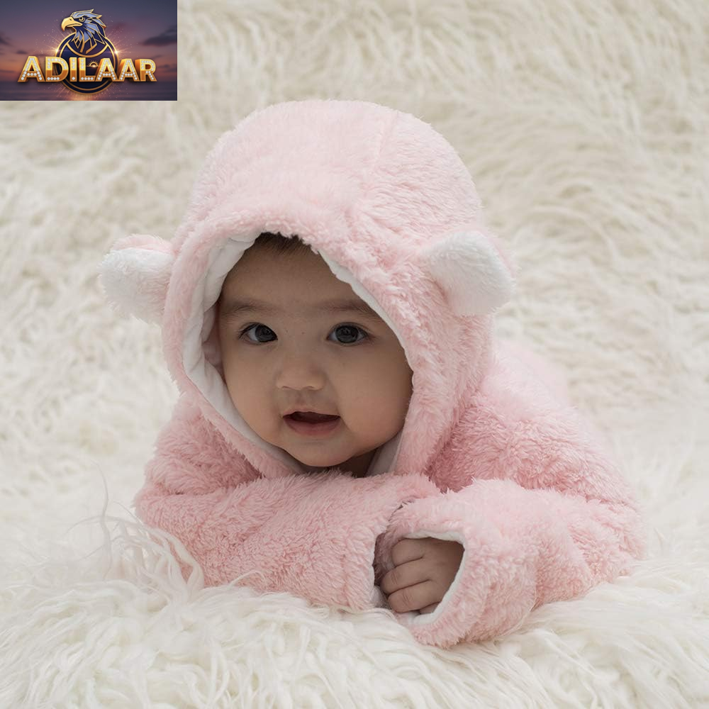 XMWEALTHY Unisex Infant Winter Coats - Adorable Newborn Jumpsuit Snowsuit for Baby Essentials Registry