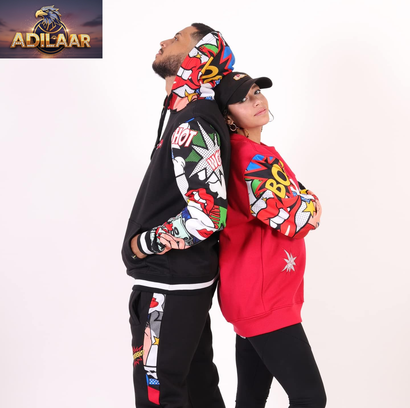 Mens Urban Hip Hop Premium Fleece Hoodie - Contemporary Pullover Streetwear Sweatshirt