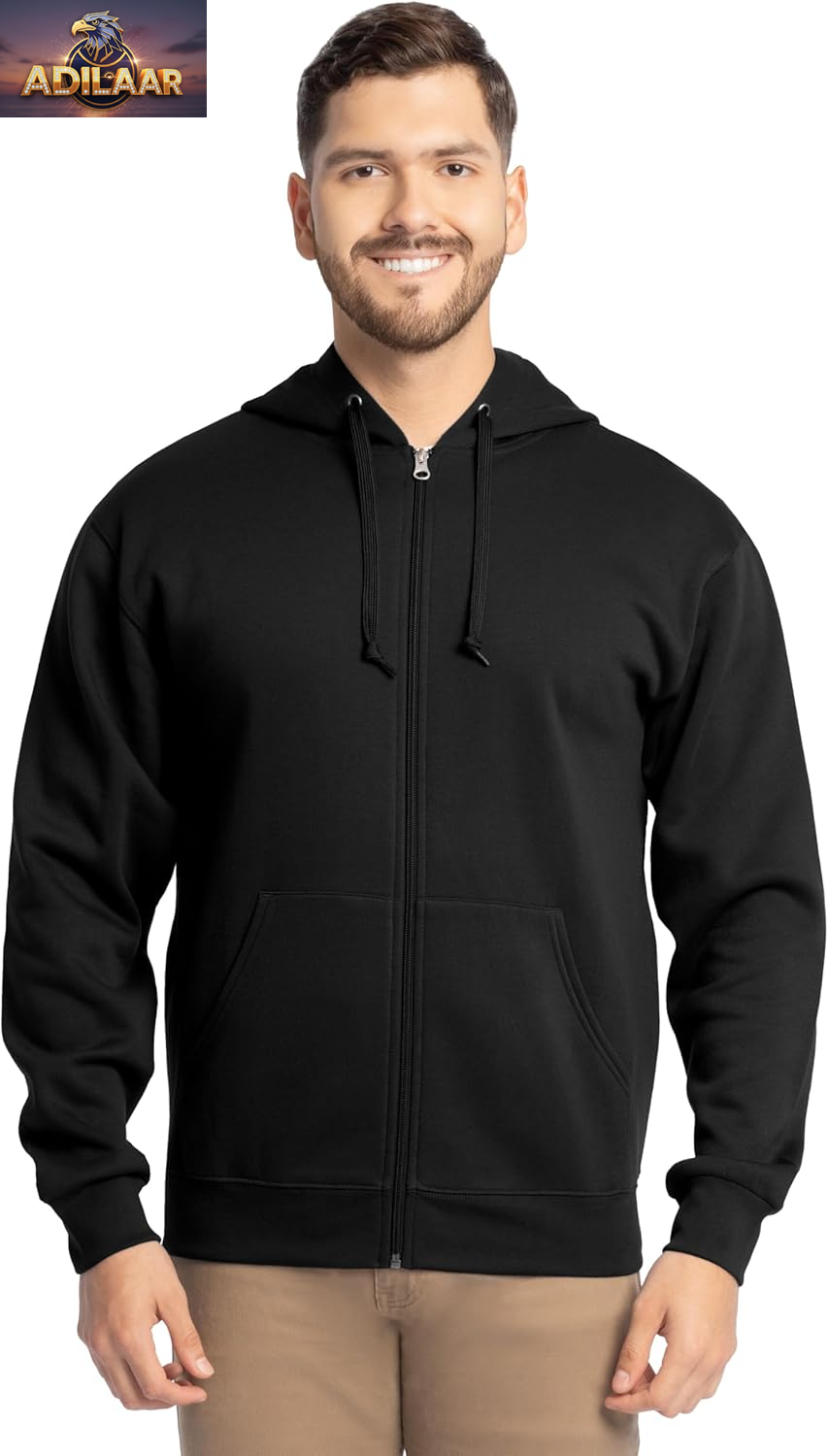 Fruit of the Loom Eversoft Fleece Full-Zip Hoodie Sweater