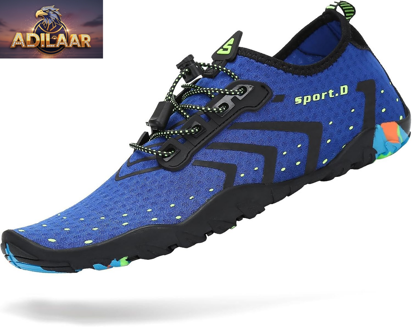Mishansha Unisex Quick-Dry Aqua Shoes for Water Activities, Sizes 4.5-15 for Women and 3-13.5 for Men