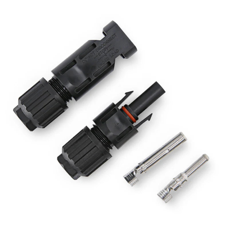 10/20/50/100/200 Pairs Male Female Solar Cable Connectors for DIY Solar Panel US