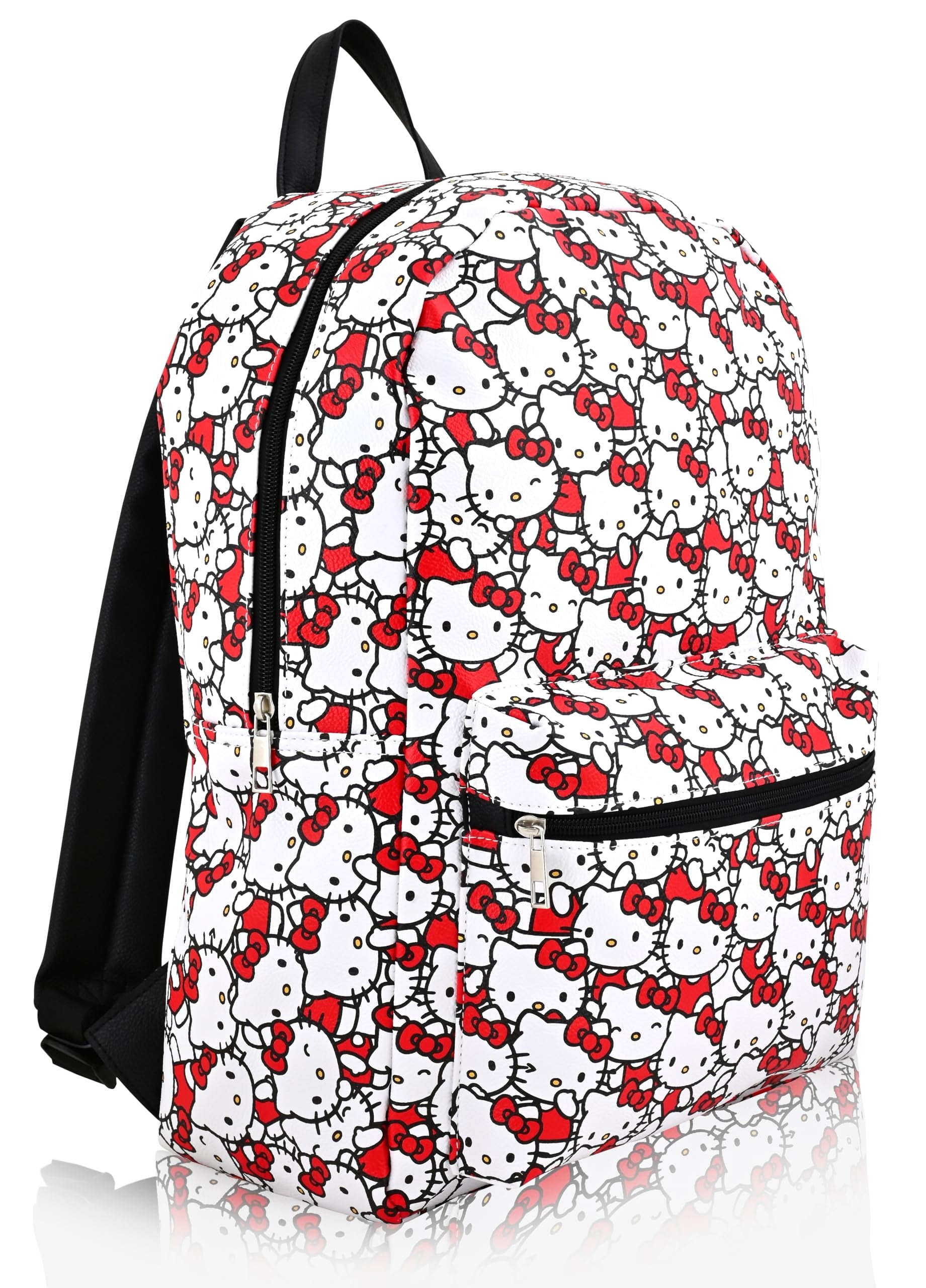 Sanrio  Backpack for Women, Men, Unisex Cute PU Leather Large  Backpack Purse Shoulder Purse |  Bag and  Accessories