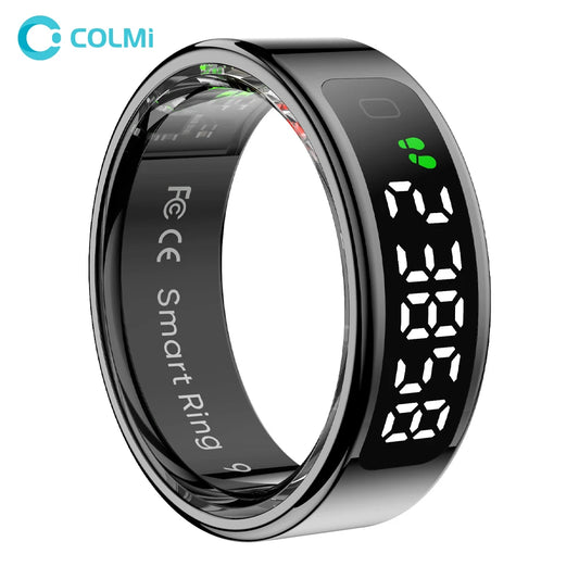 Smart Ring with Display Touch, For Men Women