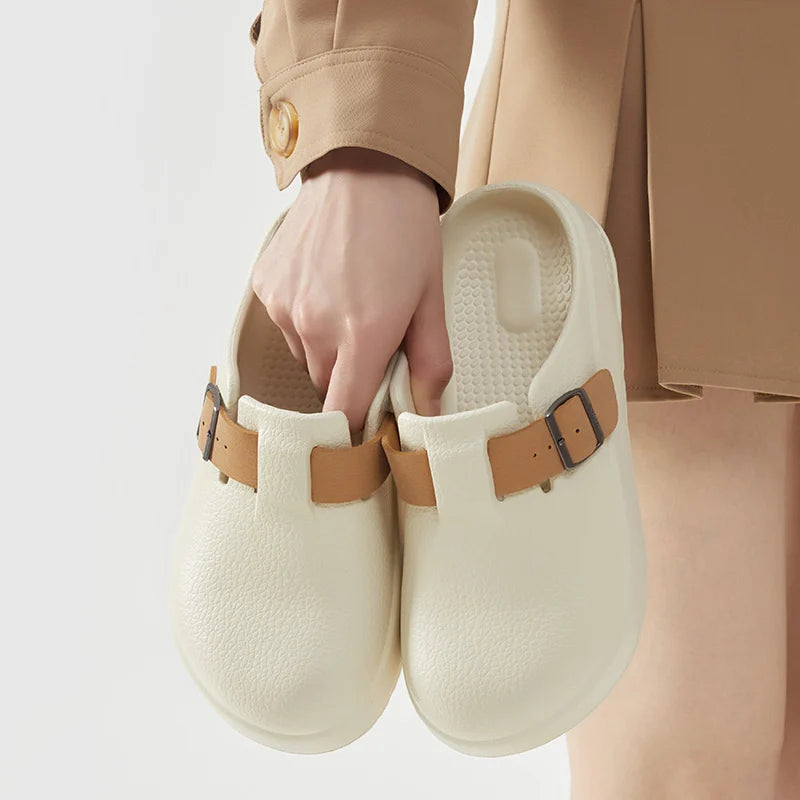 UTUNE Summer Women's Flat Sandals EVA All Season High Heel Soft Sole Outdoor Shoes Minimalist Casual Non Slip Men's New Shoes