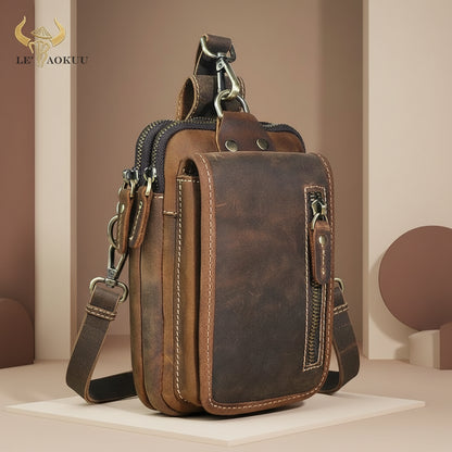 Leren Tas Voor Unisex