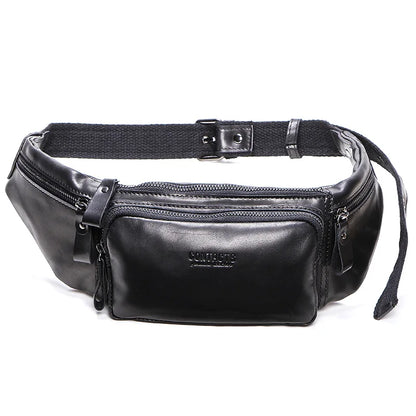 Leather Waist Bag Men