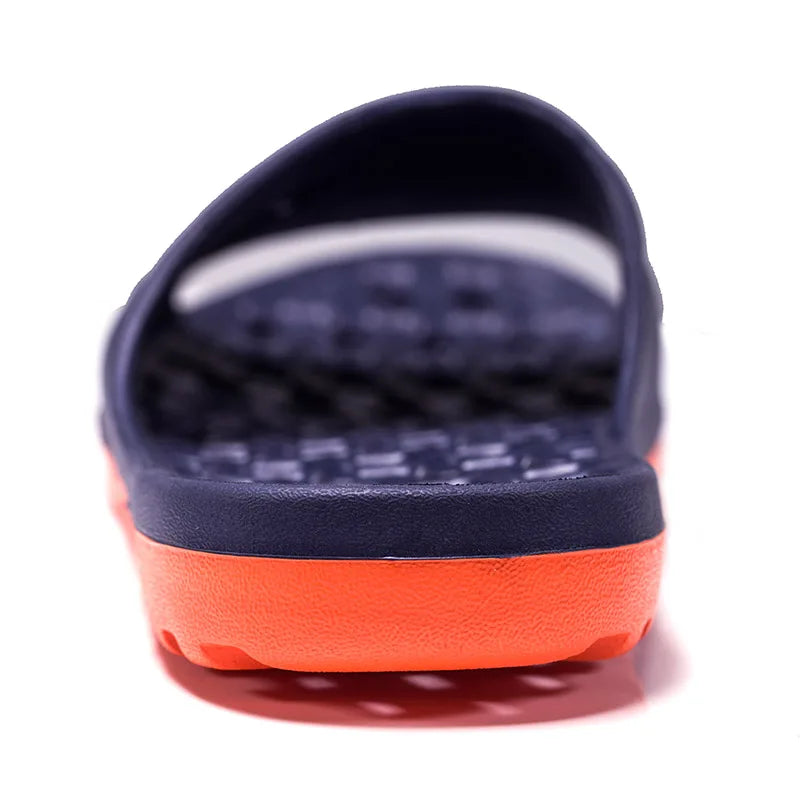 Mens Badslippers Casual Non-slip Slides Summer Massage Flip Flops Bathroom Beach Slipper Fashion Soft Sole Man Massage Sandals