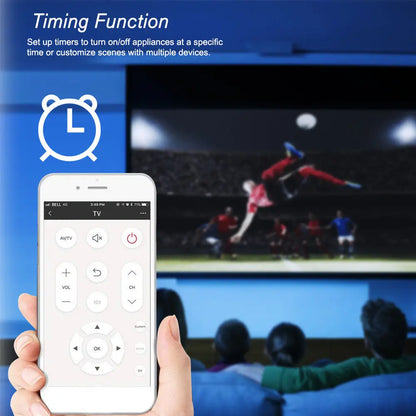 IR remote control distance: 12m