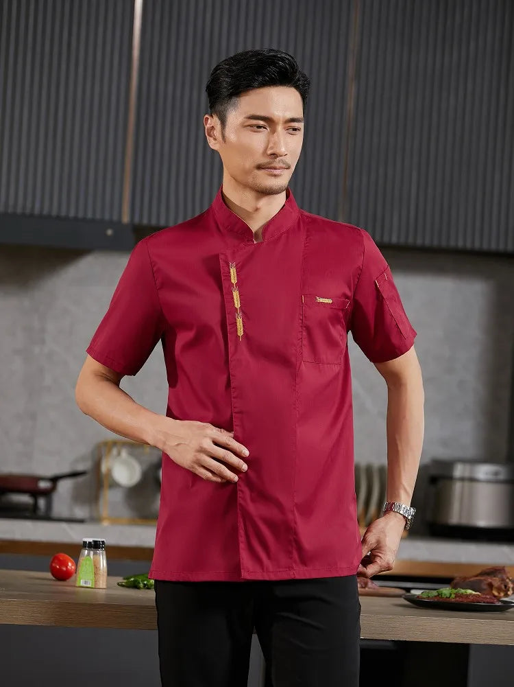 T-Shirt Chef Uniform  Restaurant Kitchen