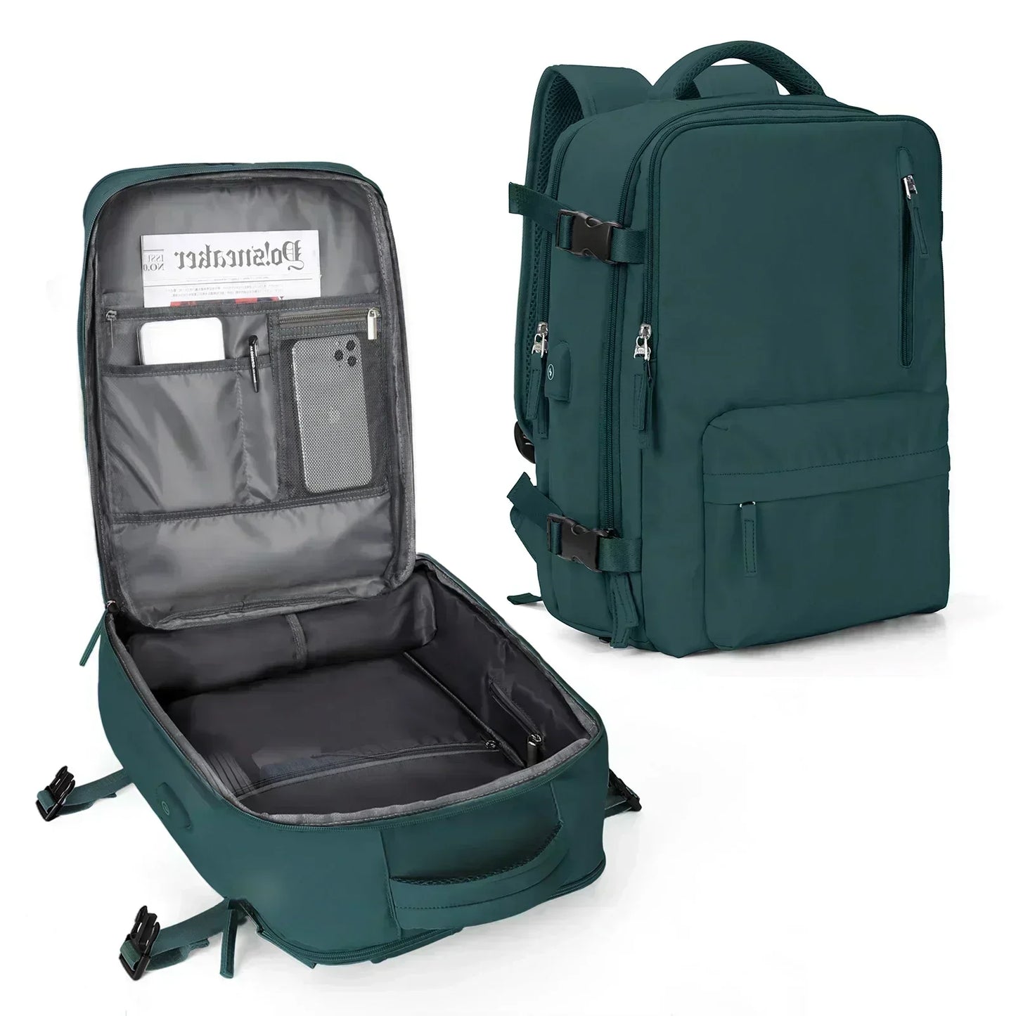 Laptop Backpack for Aeroplane Travel,