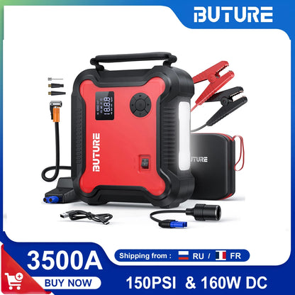 Car Jump Start  Air Compressor