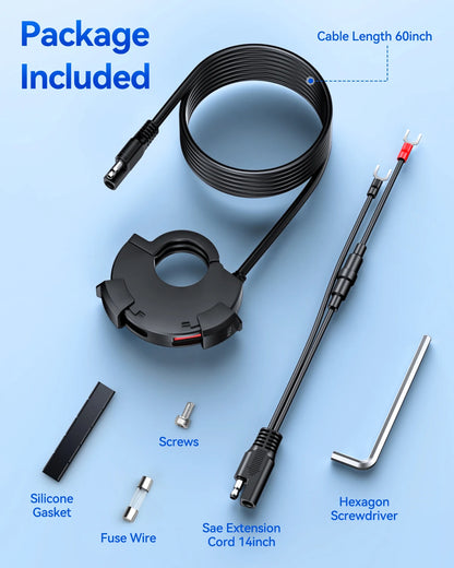 Motorcycle USB Charger Waterproof