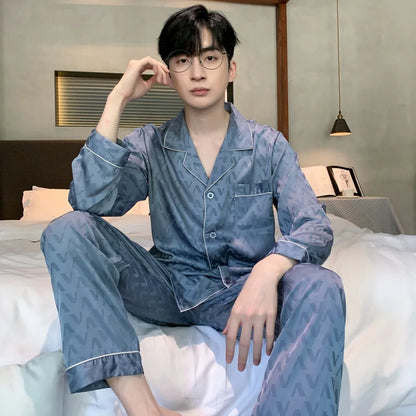 Heren Nacht kleding Set