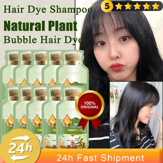 Hair Dye Shampoo 5 Minutes Change Hair Color