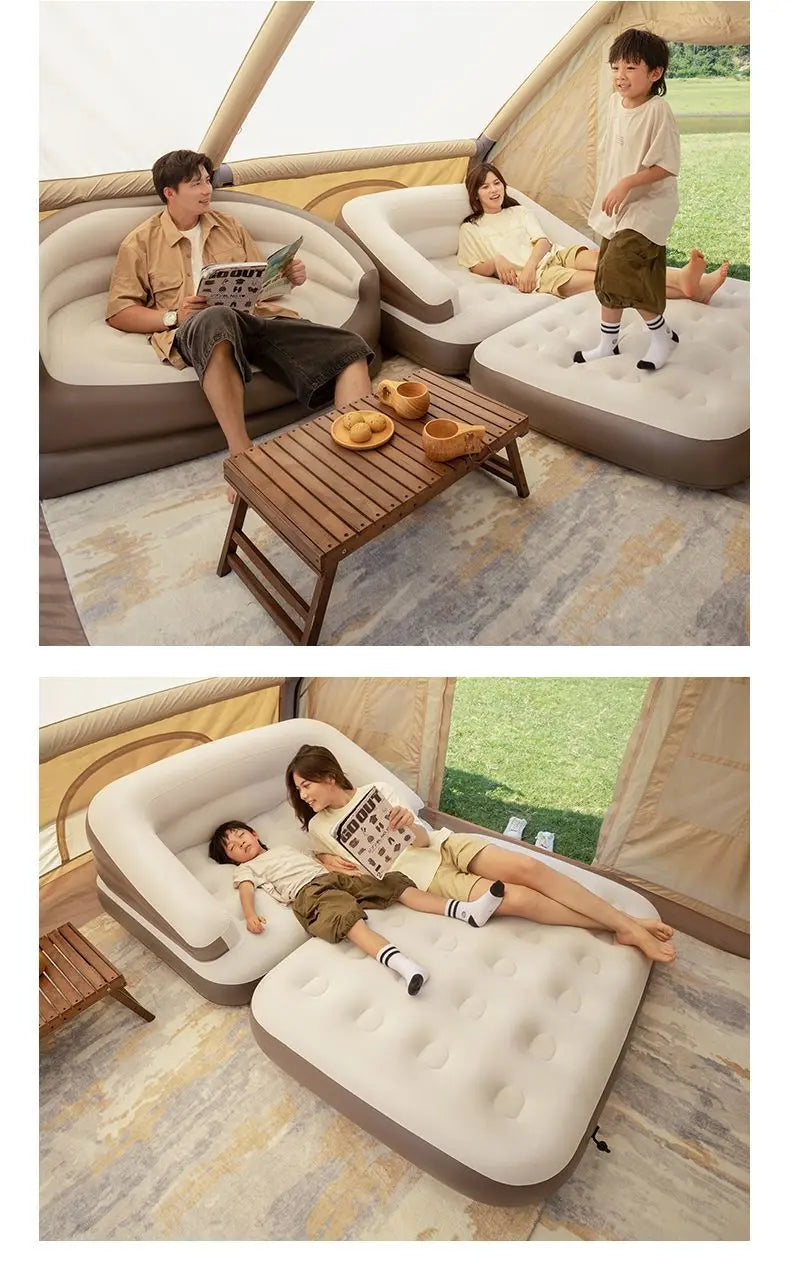 Bank en Bed Opblaasbaar