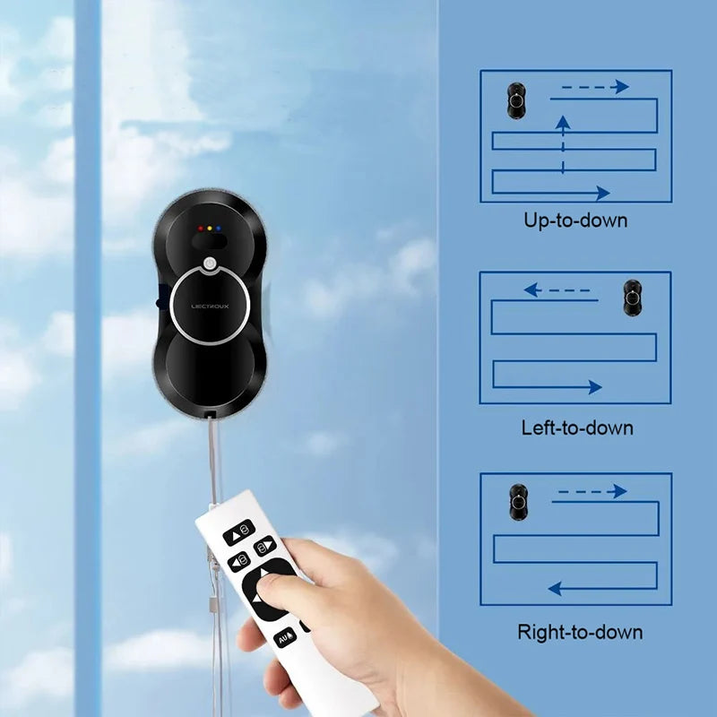 Window Cleaning Robot  Electric Glass Wet Mop,