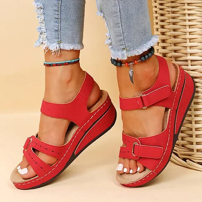 Summer Wedge Sandals for Women 2025 New Fashion Non Slip Beach Shoes Woman Lightweight Casual Platform Sandalias Mujer Plus Size