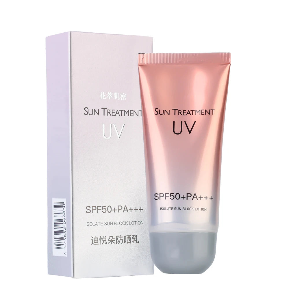 Lasting Sunscreen Cream Protector Facial Sun Block Spf50 Gel Isolation Lotion Cream Bleaching Creams Face Moisturizer Whitening