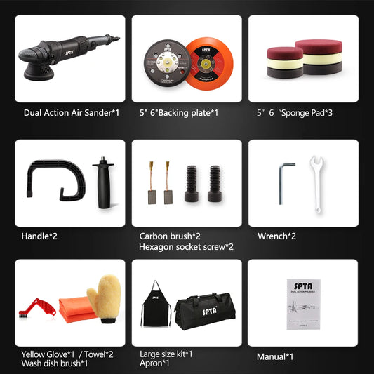 Car Polisher Dual Action