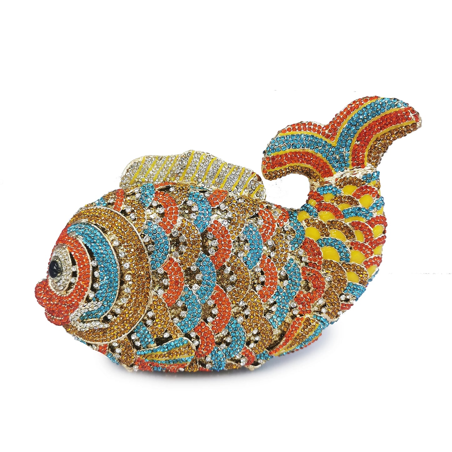 Luxe Vis Kristal Tasje