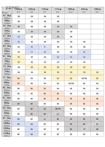 Suit Pants Men Business