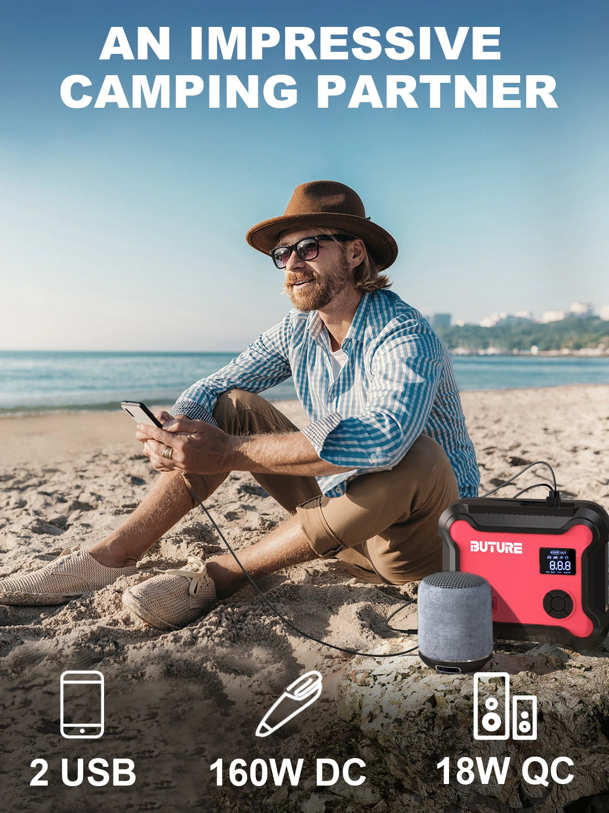 Car Jump Start  Air Compressor