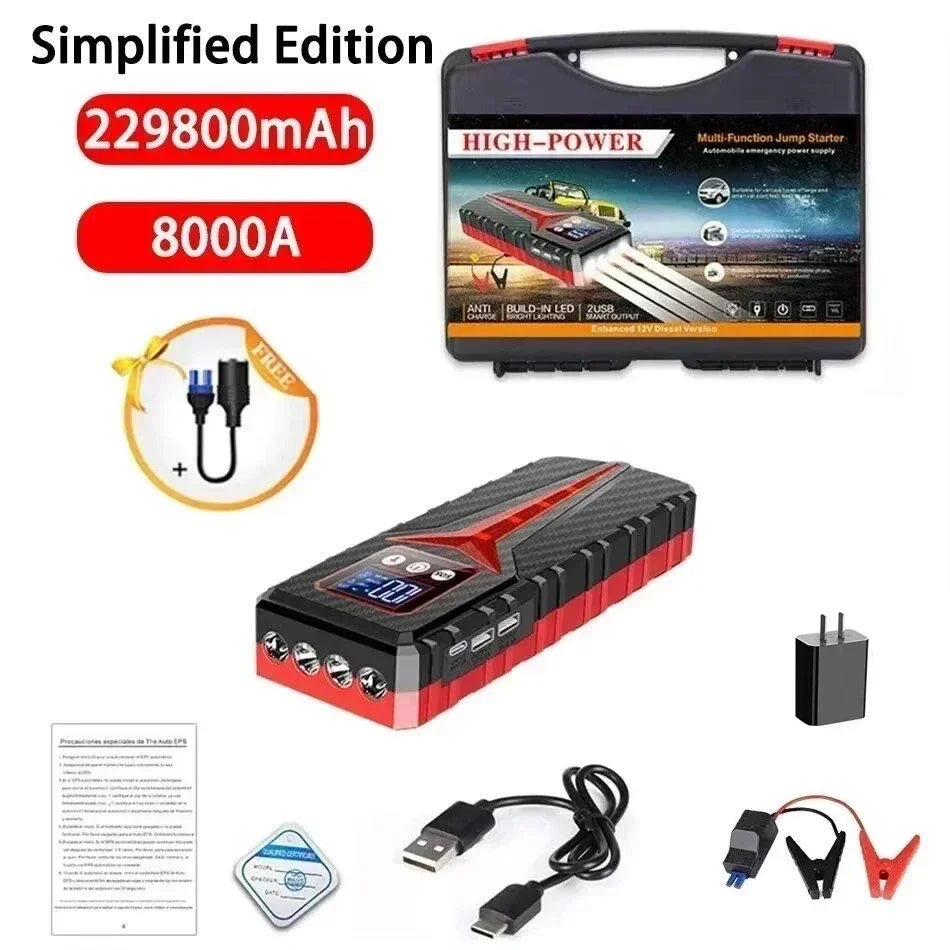 Car Jump  Power Bank Booster for 12V