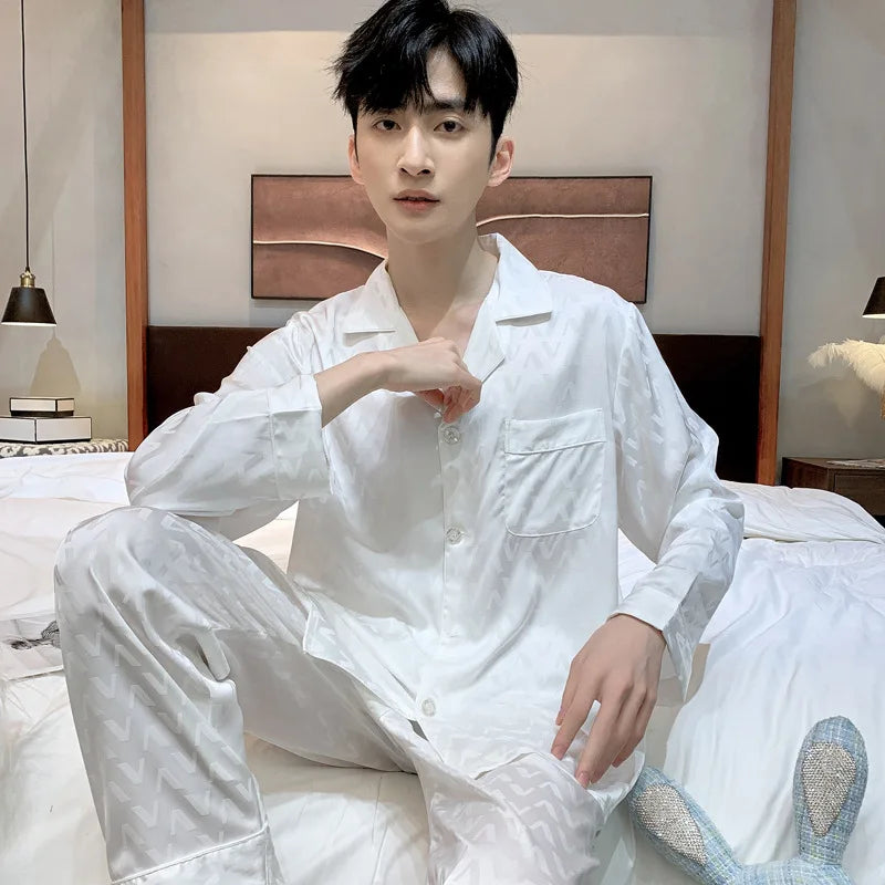 Heren Nacht kleding Set