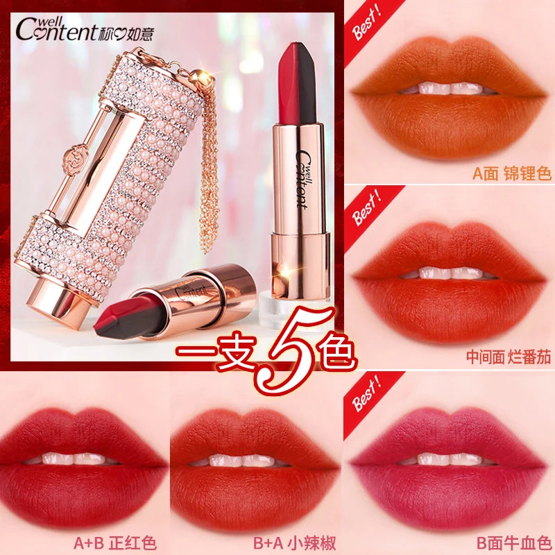 Colors Lipstick 5 In 1  Makeup for Women