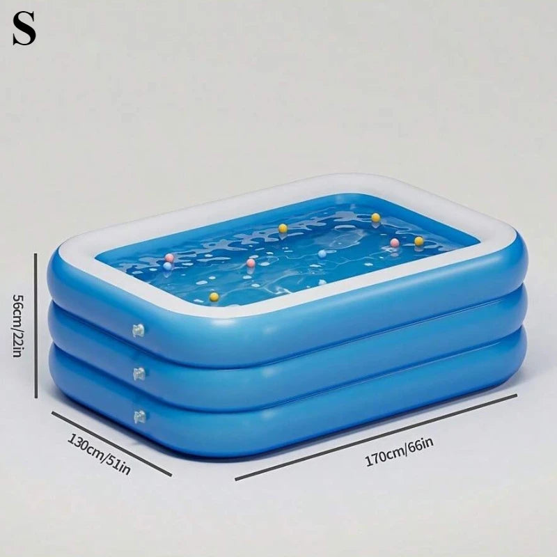 Swimming Pool Blue and White