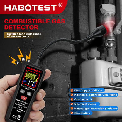 Combustible Natural Gas Leak Detector Sound