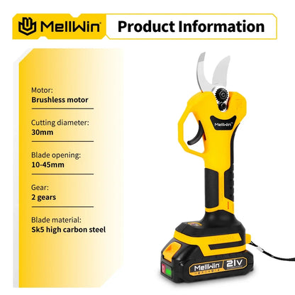 Electric Pruner Shear Cordless