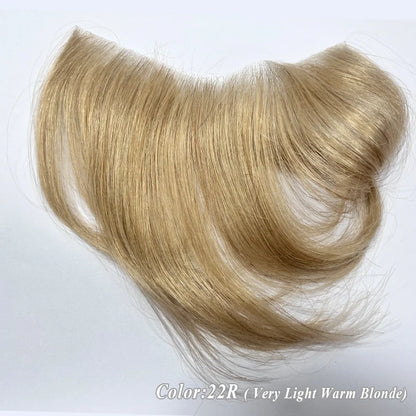 Heren Toupet Zwart Bruin Haar