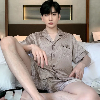 Heren Nacht kleding Set