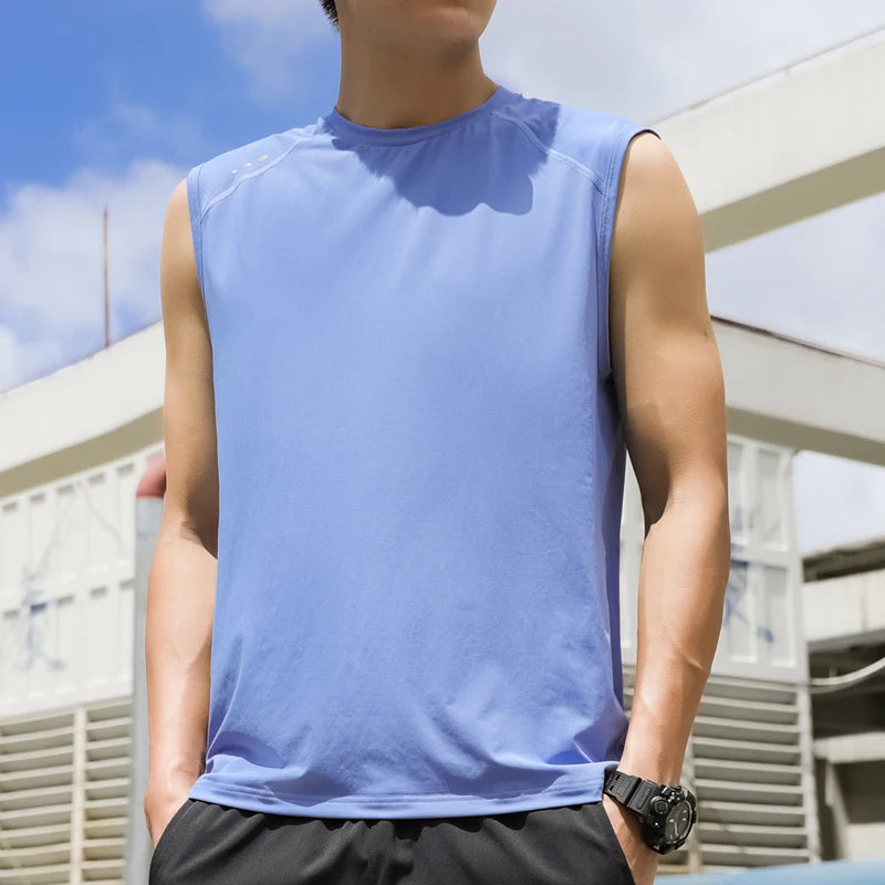 Heren Mouwloos T-shirt