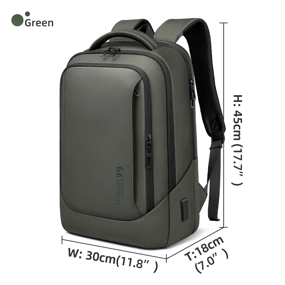 Laptop Backpack Men,s Waterproof with USB Port